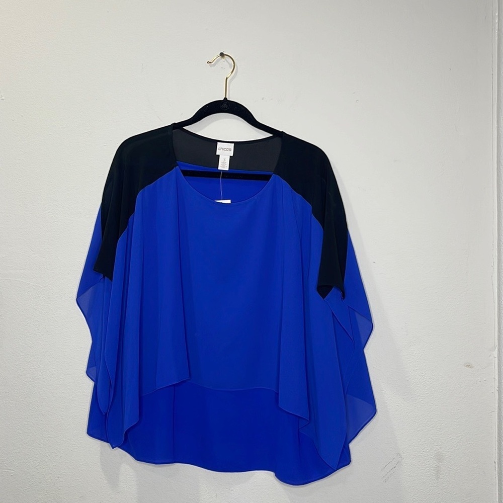 Chico’s Royal Blue Blouse